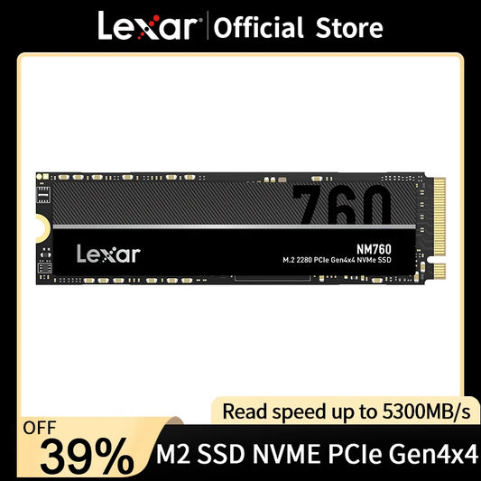 Lexar SSD M2 NVME 512GB NM760
