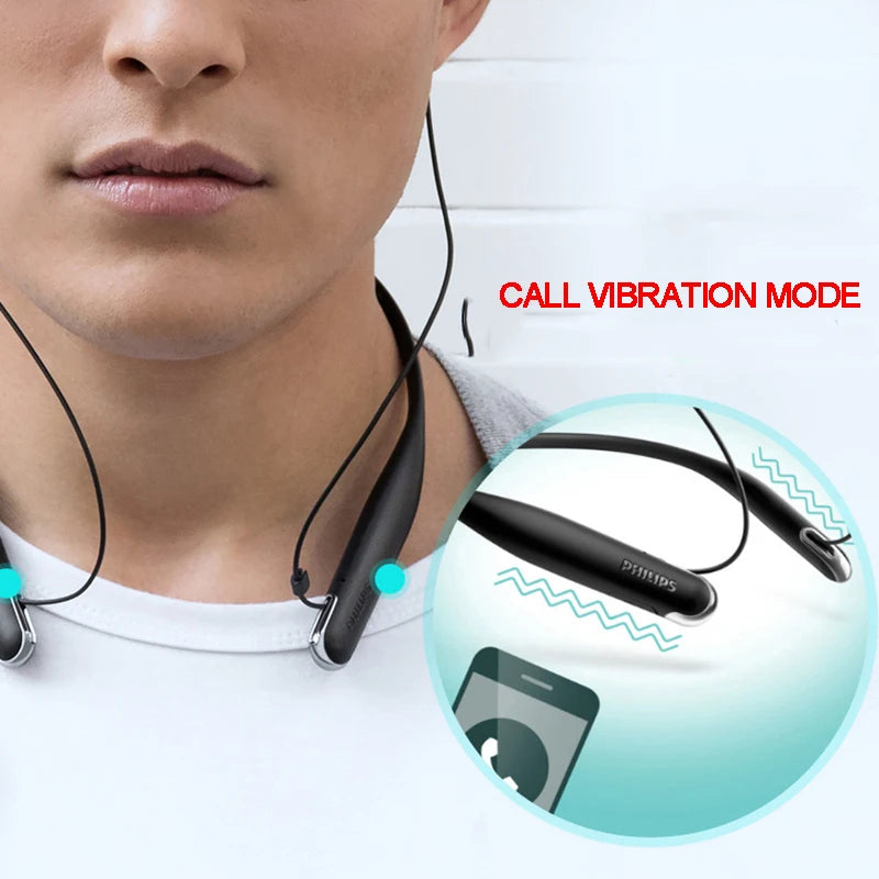 Philips SHB4205 Flite Hyprlite Wireless Bluetooth Headphones – White