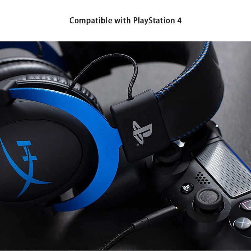 HyperX Cloud Official PS4 & PS5 Gaming Headset – Noise Cancelling Mic – Black