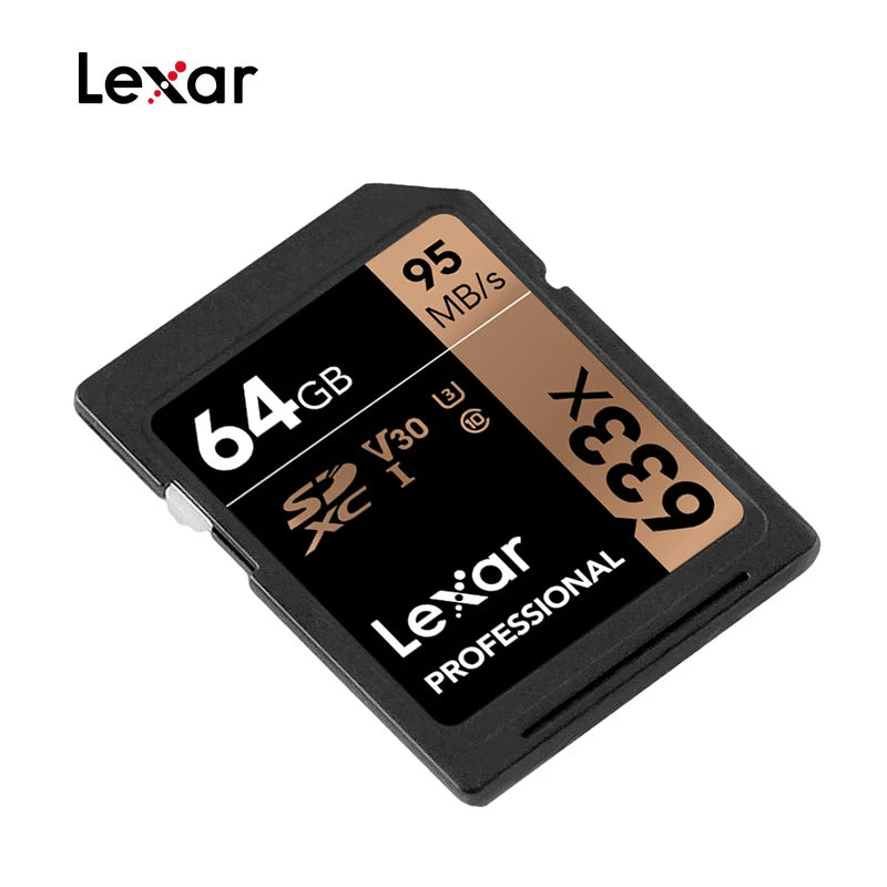 Lexar 633x 128GB SD Card – UHS-I Class 10 – Up to 95MB/s
