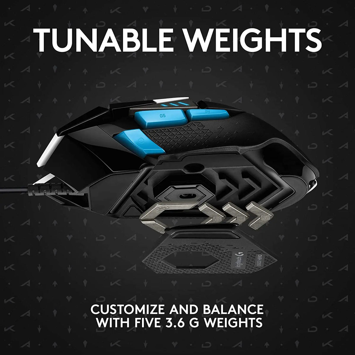 Logitech G502 HERO Wired Gaming Mouse
