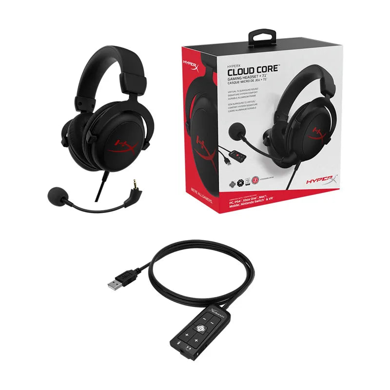 HyperX Cloud Core Wired Gaming Headset