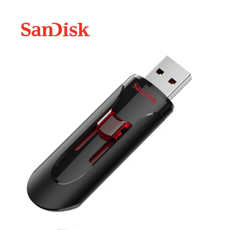 SanDisk CZ600 128GB USB 3.0 Flash Drive – Ultra-Fast Retractable Stick