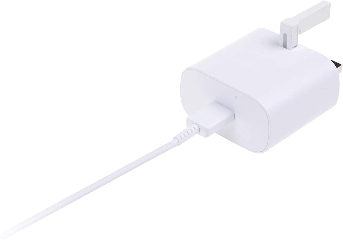 Samsung 25W USB-C Wall Charger Set – TA800 – White (UK Plug)