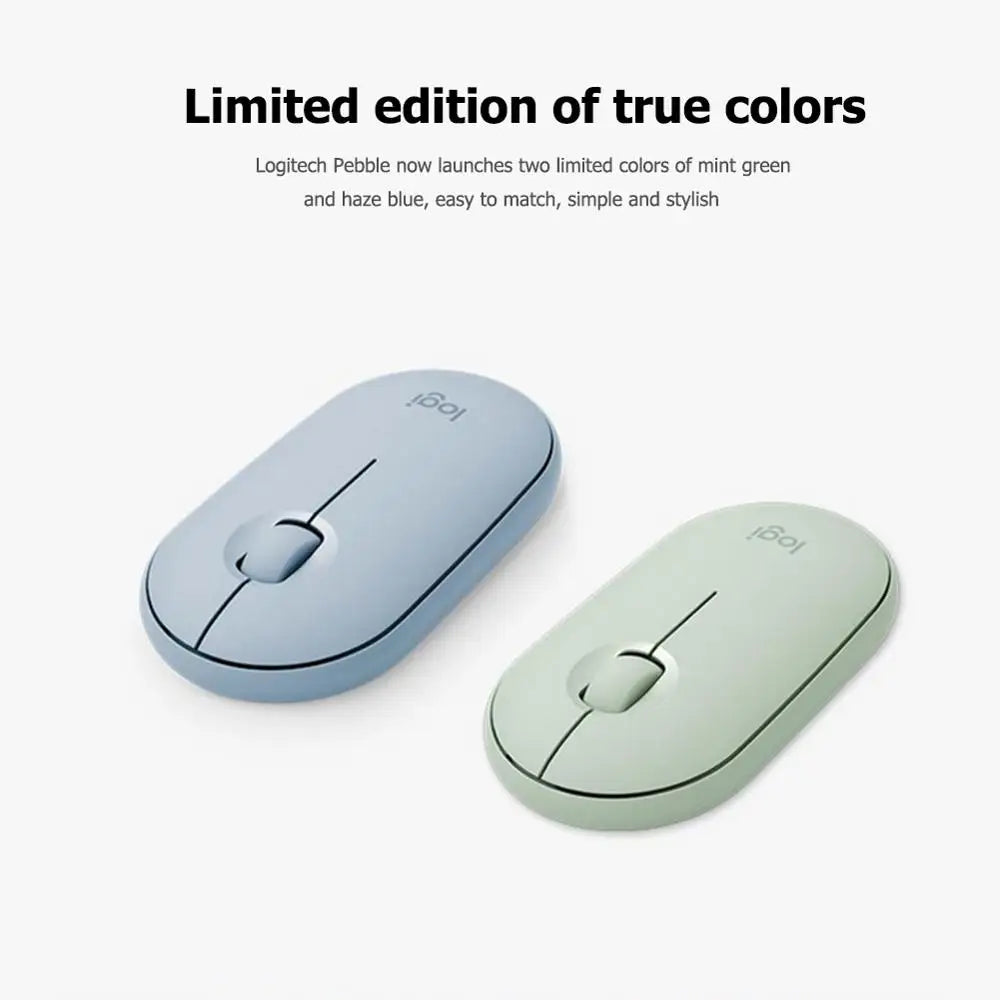 Logitech Pebble M350 Bluetooth Wireless Mouse – Black