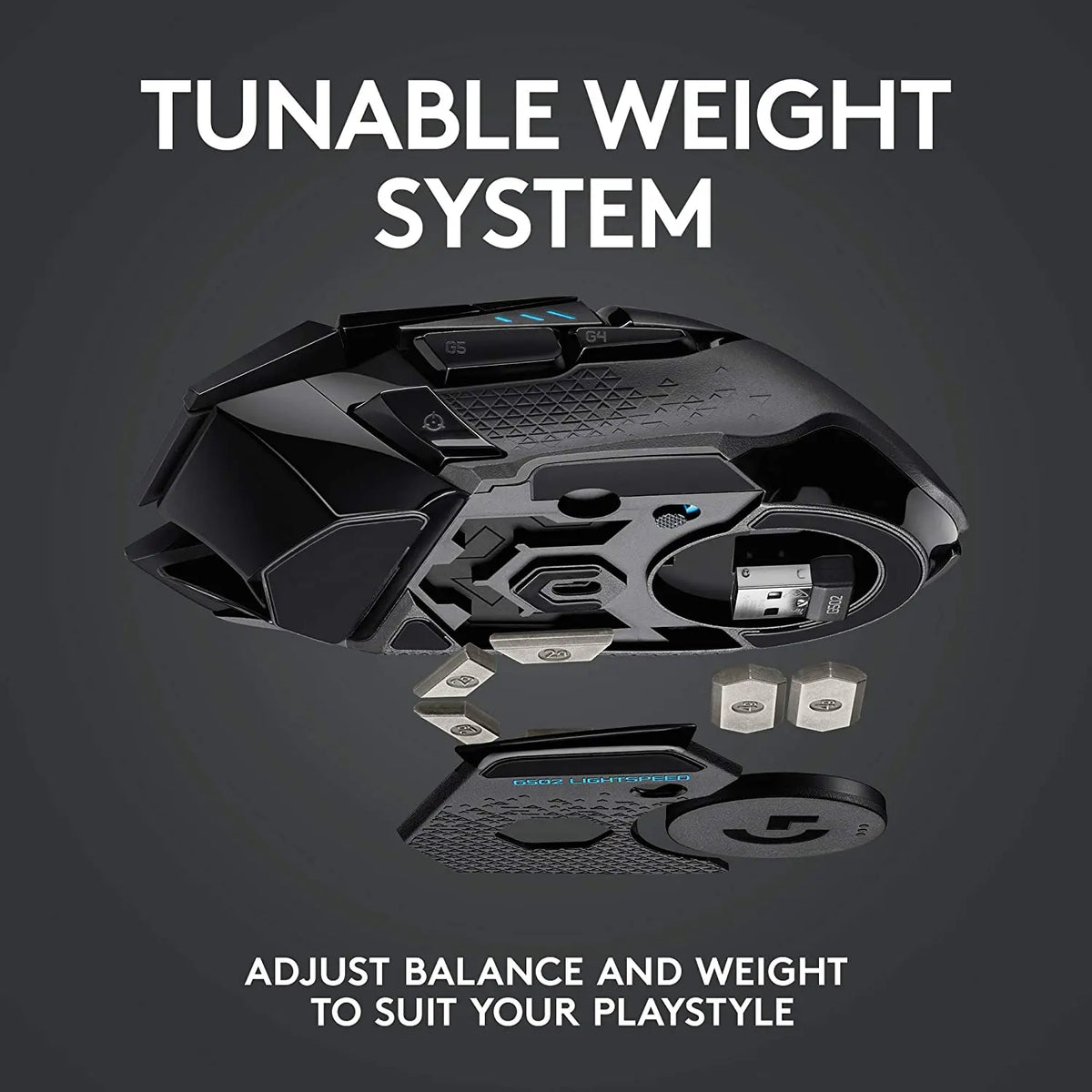 Logitech G502 LIGHTSPEED Wireless Gaming Mouse