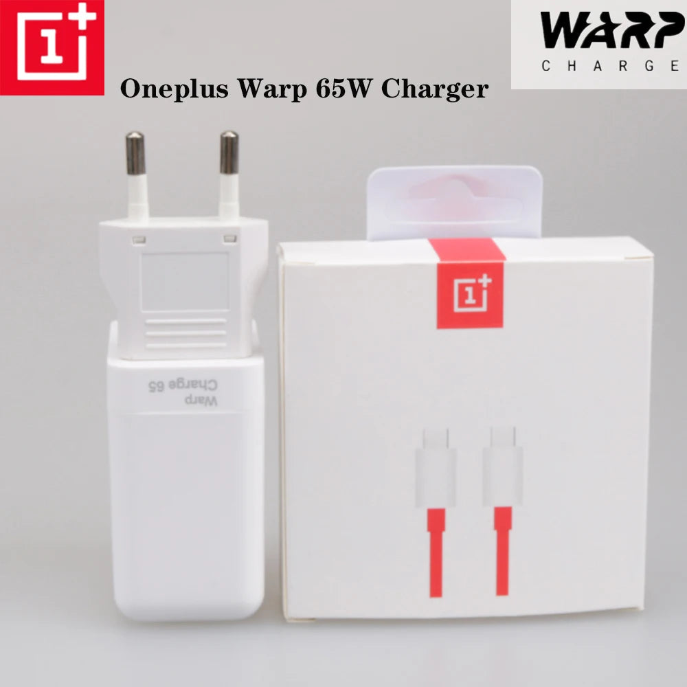 OnePlus Warp Charge 65W EU Power Adapter Set