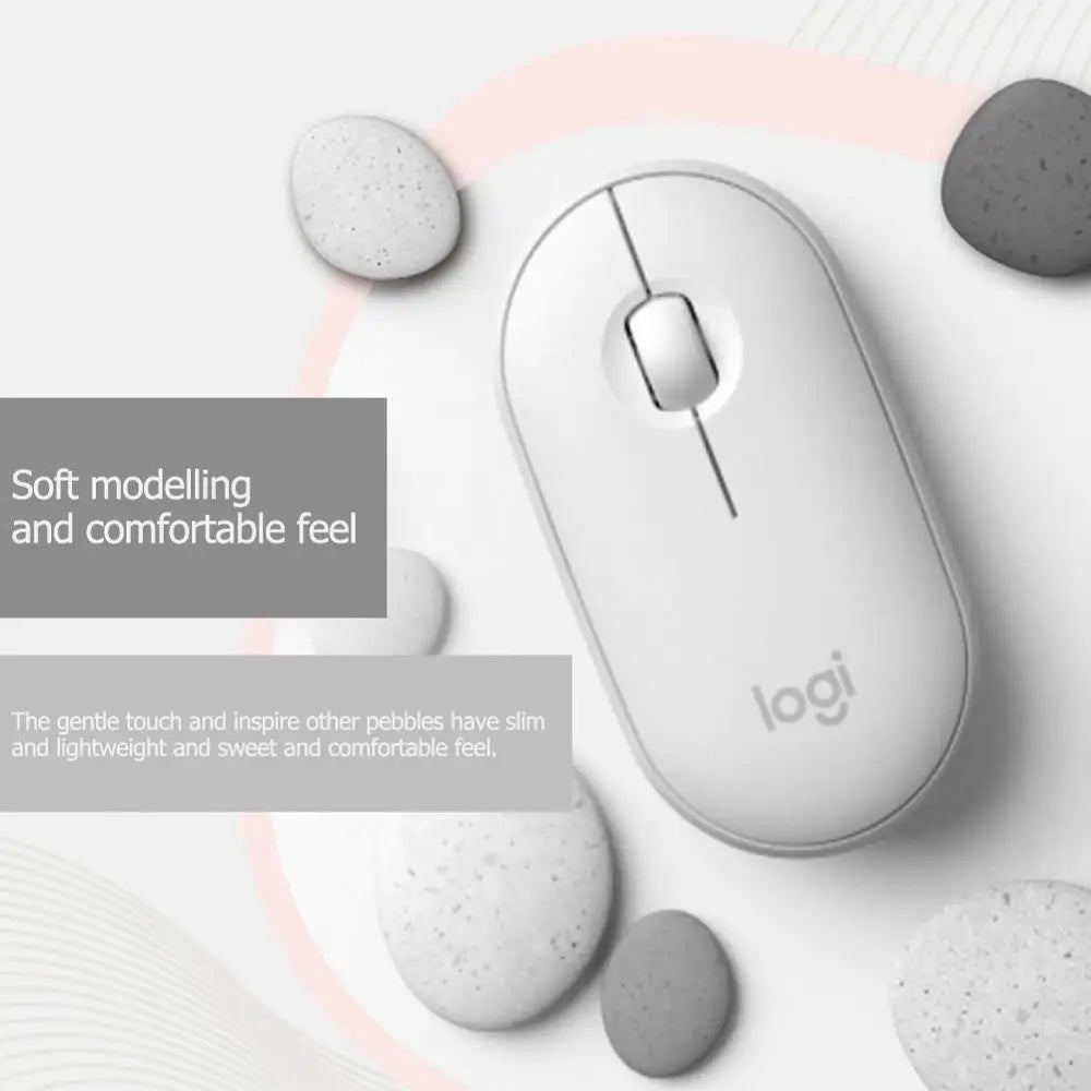 Logitech Pebble M350 Bluetooth Wireless Mouse – Black