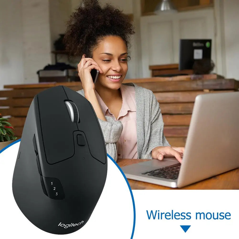Logitech M720 Triathlon Multi-Device Bluetooth Wireless Mouse