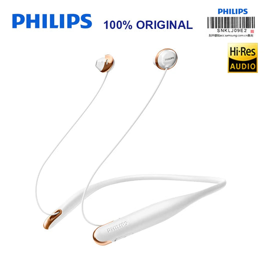 Philips SHB4205 Flite Hyprlite Wireless Bluetooth Headphones – White