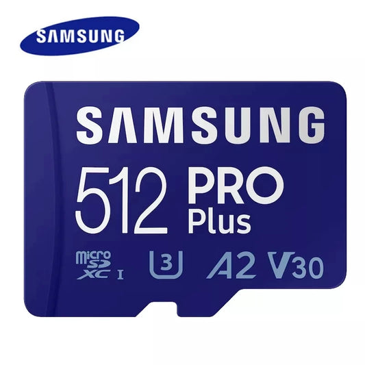 Samsung 512gb PRO Plus MicroSD TF Memory Card