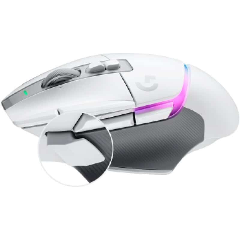 Logitech G502 X PLUS LIGHTSPEED Wireless RGB Gaming Mouse – White