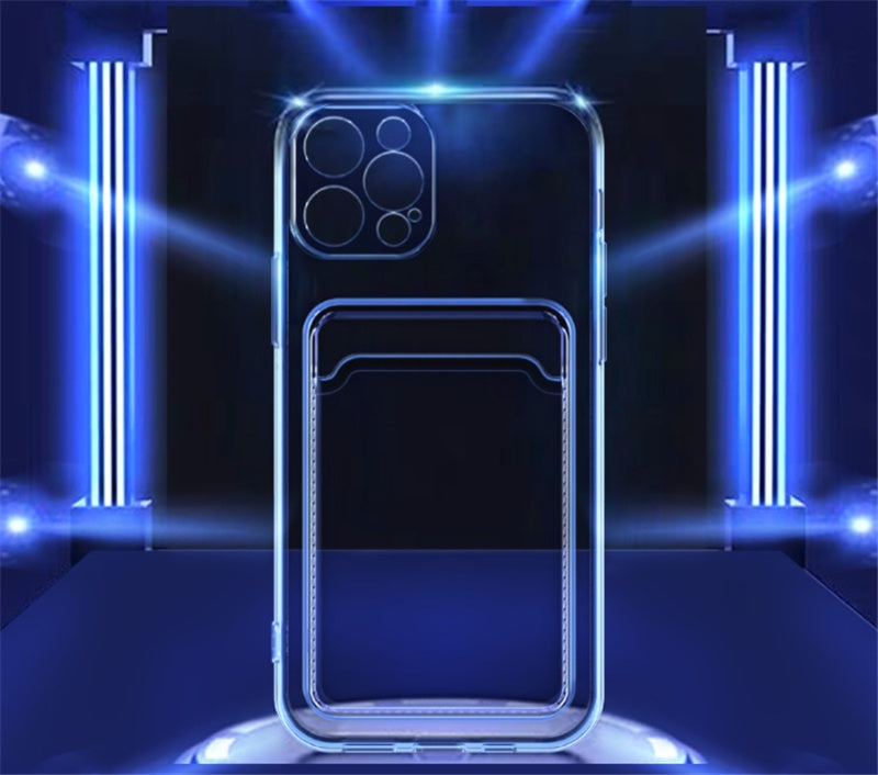 Transparent Anti-Yellowing Phone Case with Card Slot – view 5