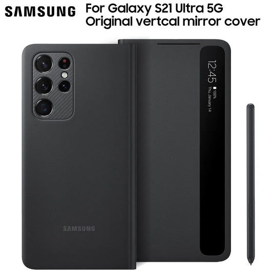 Samsung S-View Flip Cover Case with S-Pen For Galaxy S21 Ultra 5G