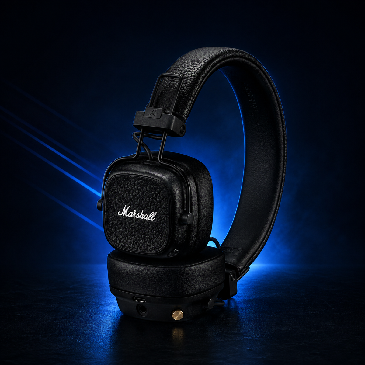 Marshall Major V Wireless On-Ear Headphones - Black