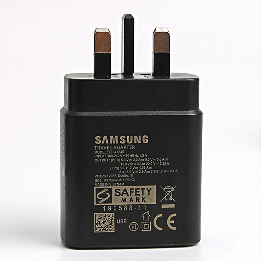 Samsung 45W USB-C Super Fast Charging Set – Black (Bulk)