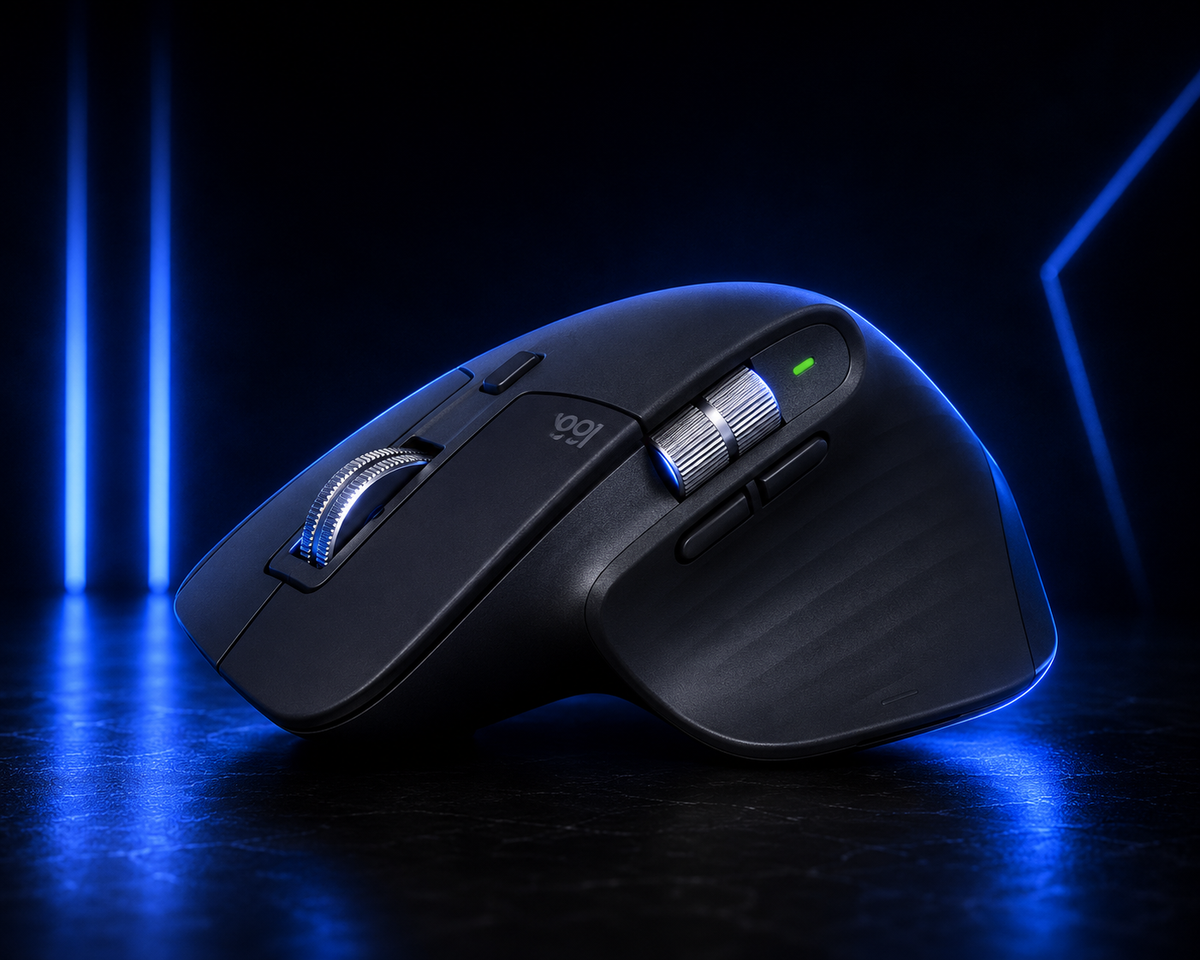 Logitech MX Master 3S Wireless Mouse - Graphite