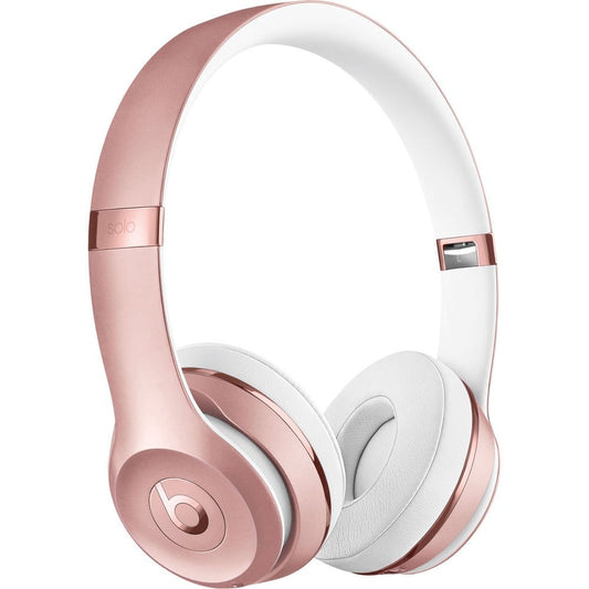 Beats by Dr. Dre Solo3 Wireless Headphones – Rose Gold(Refurbished)