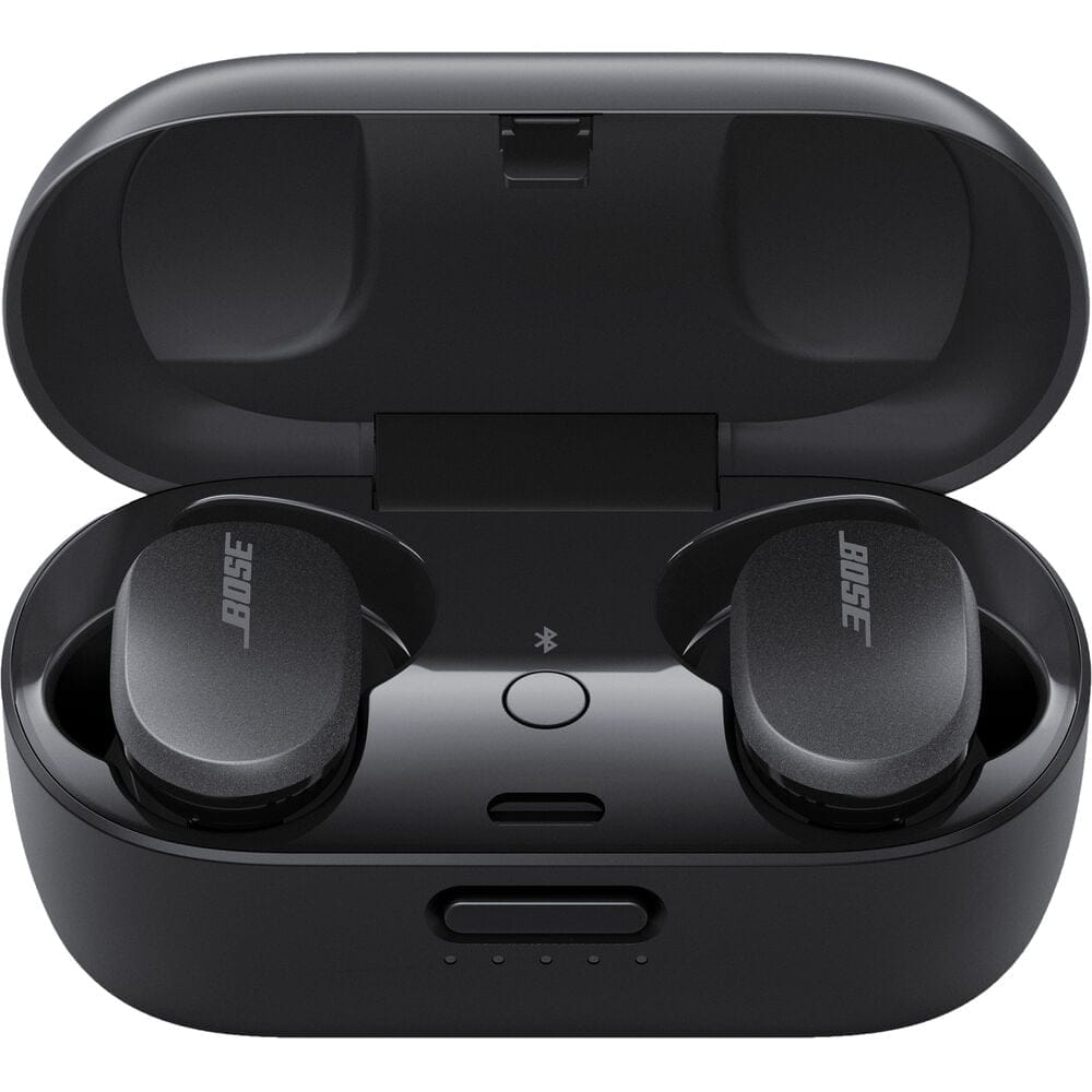 Bose QuietComfort True Wireless Earbuds – Noise Cancelling In-Ear Headphones Triple Black