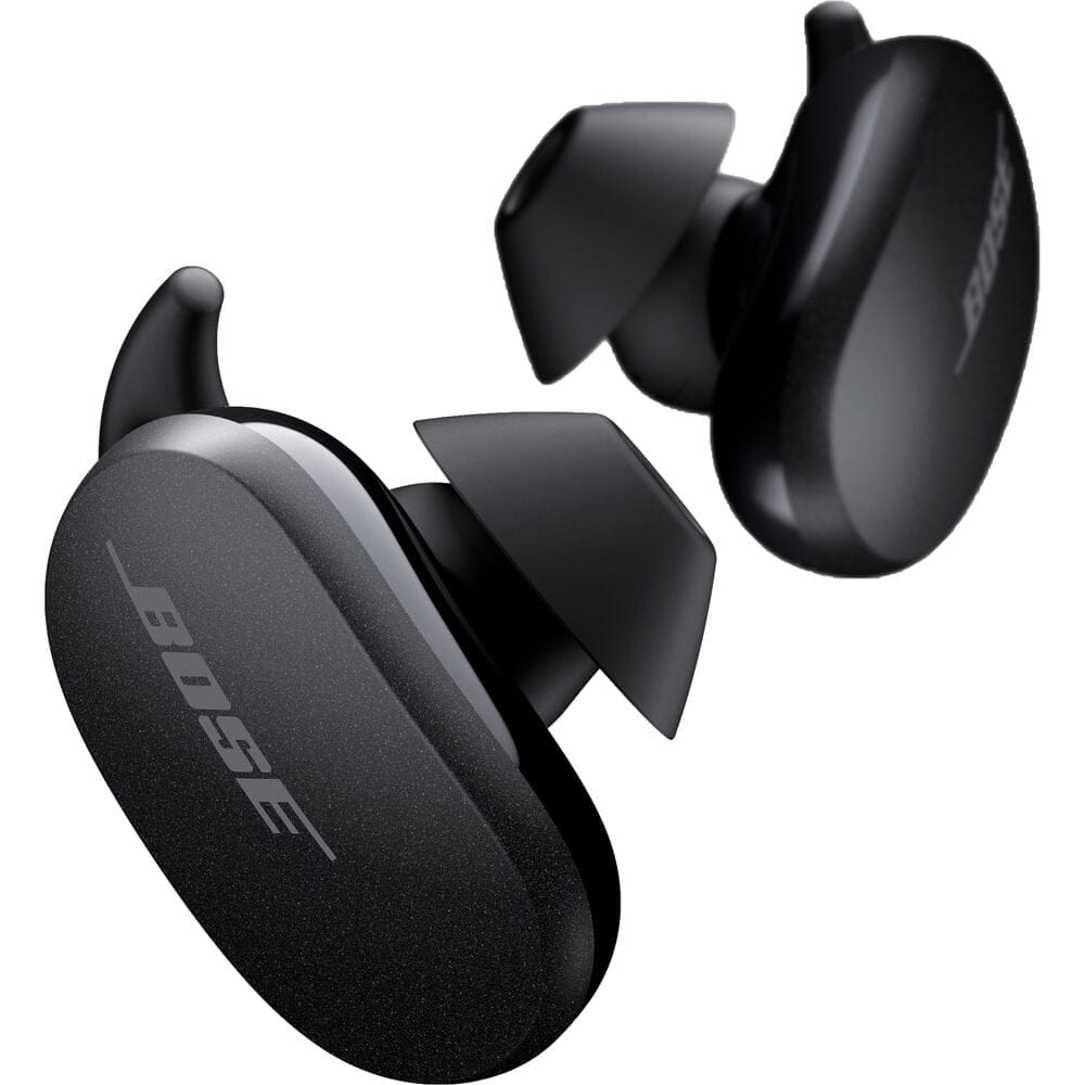 Bose QuietComfort True Wireless Earbuds – Noise Cancelling In-Ear Headphones Triple Black
