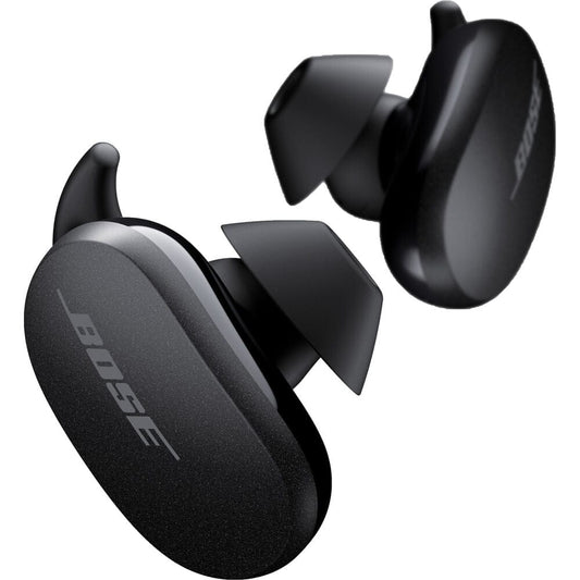 Bose QuietComfort True Wireless Earbuds – Noise Cancelling In-Ear Headphones Triple Black