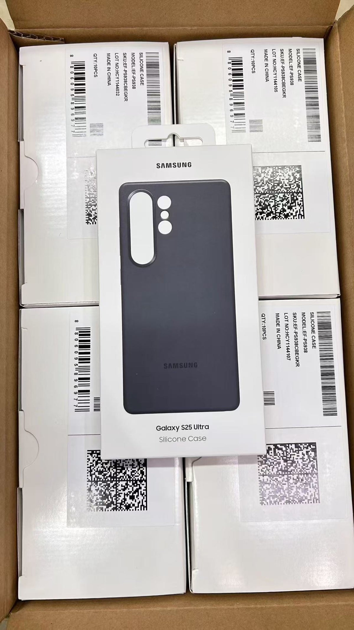 Samsung Galaxy S25 Ultra Silicone Case Black