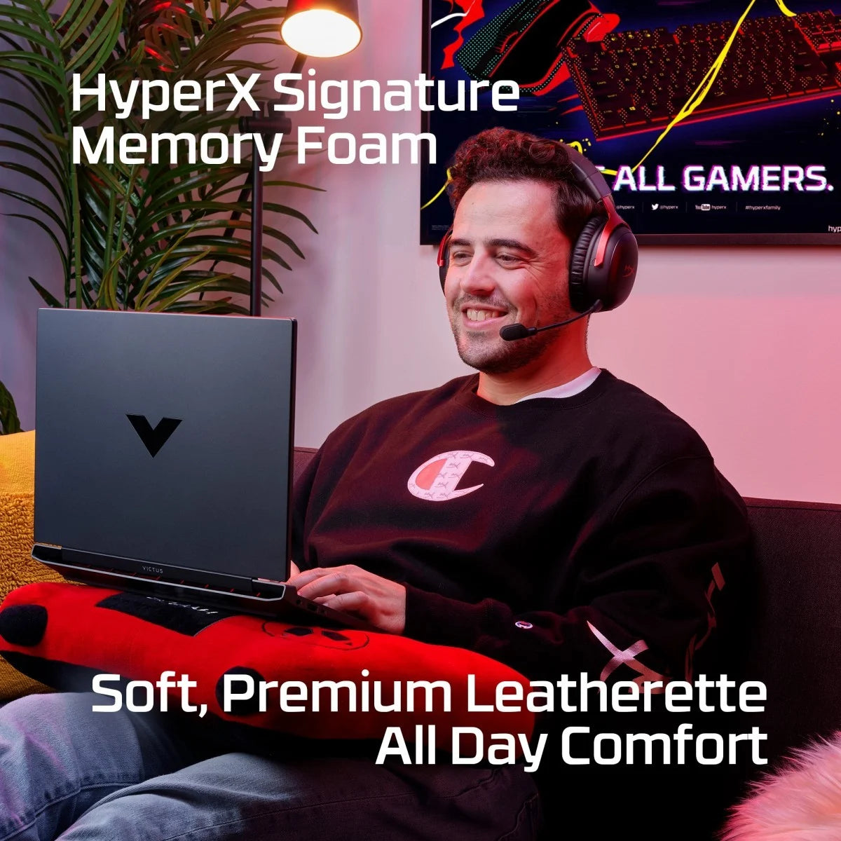HyperX Cloud III Wireless Gaming Headset Black/Red