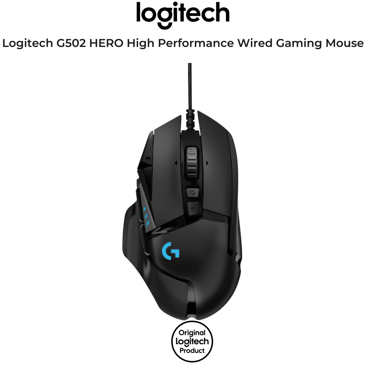 Logitech G502 HERO Wired Gaming Mouse