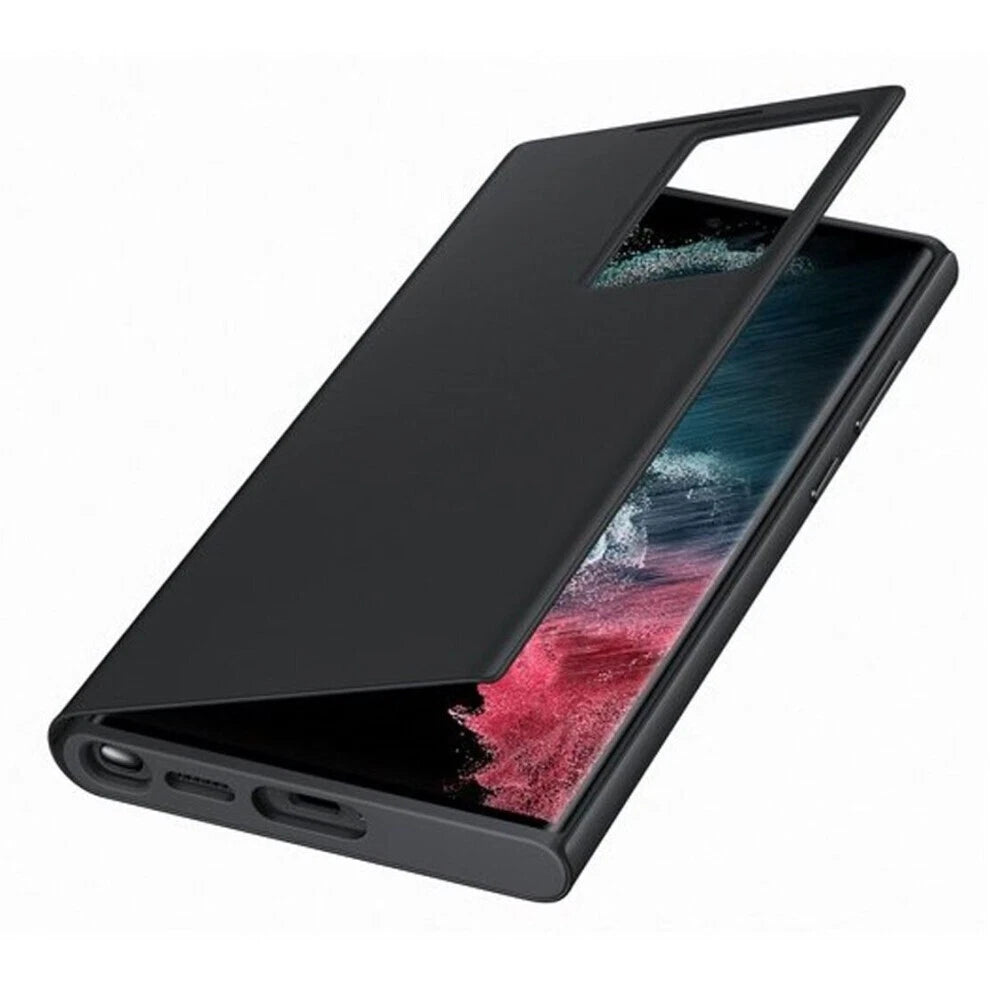Samsung Galaxy S24 Ultra Smart View Wallet Case — Black | Official