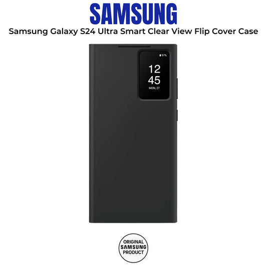 Samsung Galaxy S24 Ultra Smart View Wallet Case — Black | Official