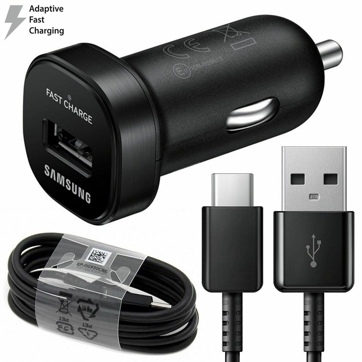 Samsung LN930 Fast USB Car Charger Set