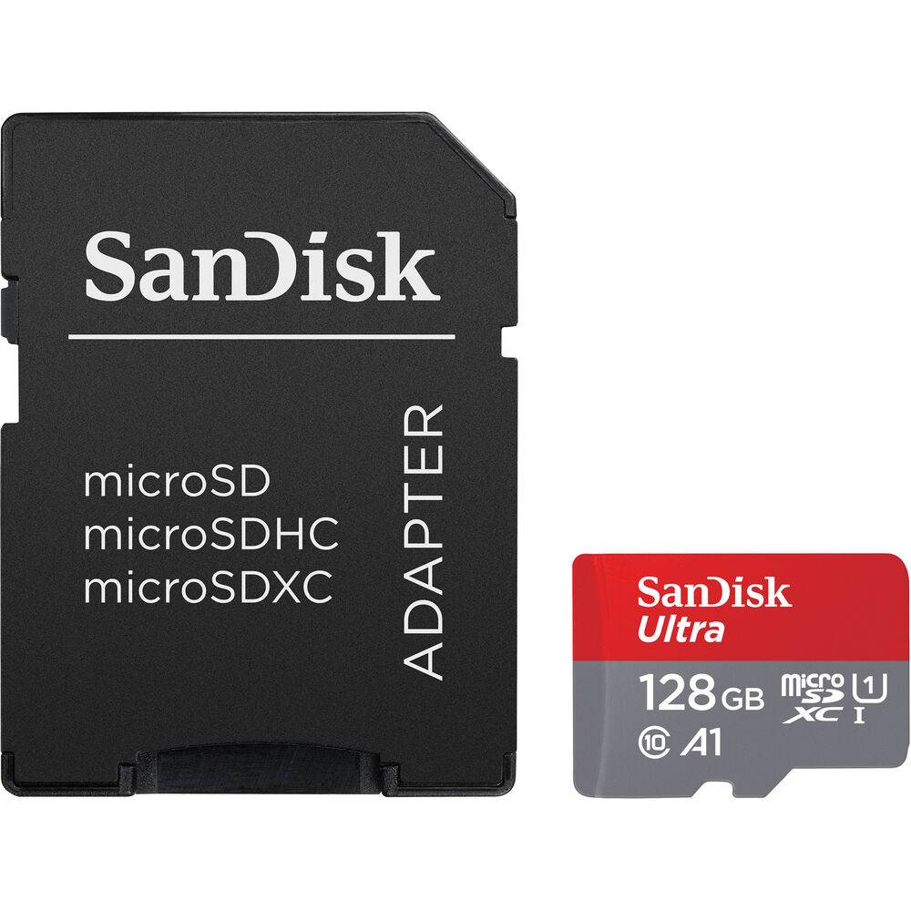 SanDisk 128GB Ultra microSDXC Card