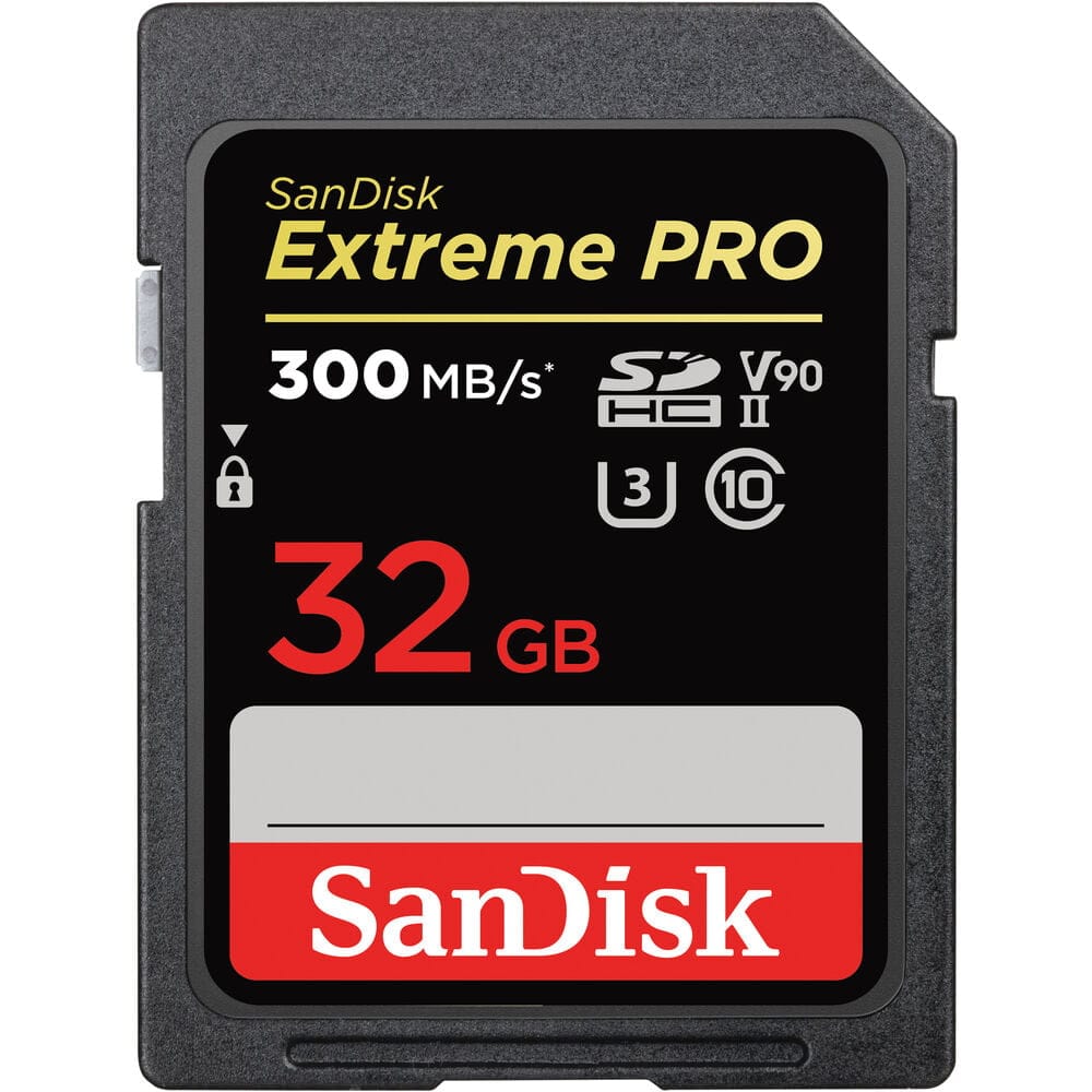 SanDisk Extreme PRO 32GB UHS-II SDHC Memory Card