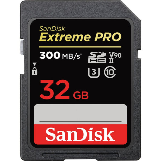 SanDisk Extreme PRO 32GB UHS-II SDHC Memory Card