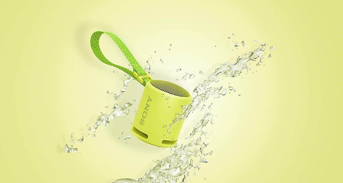 Sony SRS-XB13 Bluetooth Portable Speaker Lemon Yellow