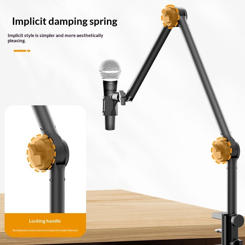 Foldable Microphone Boom Arm Stand – view 2