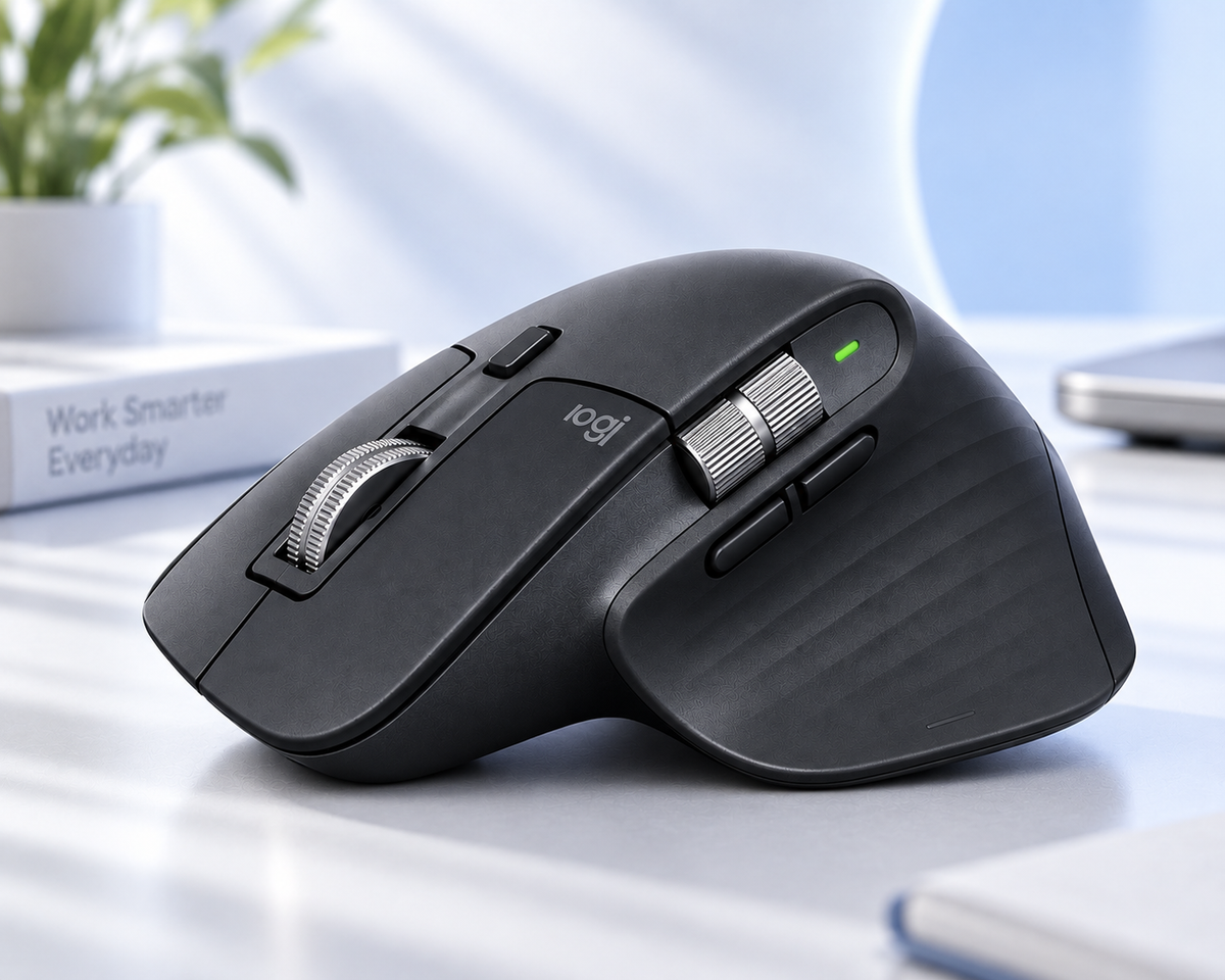 Logitech MX Master 3S Wireless Mouse - Graphite