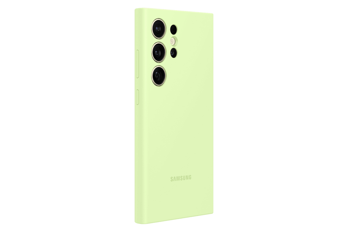 Official Samsung Galaxy S24 Ultra Silicone Case – Lime