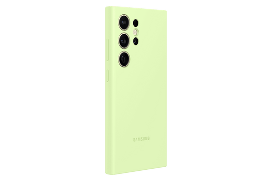 Official Samsung Galaxy S24 Ultra Silicone Case – Lime