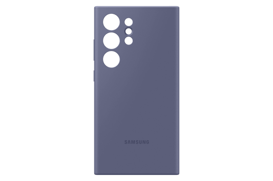 Official Samsung Galaxy S24 Ultra Silicone Case – Violet