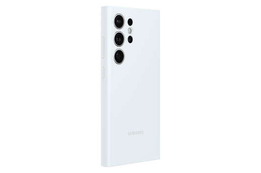 Official Samsung Galaxy S24 Ultra Silicone Case – White